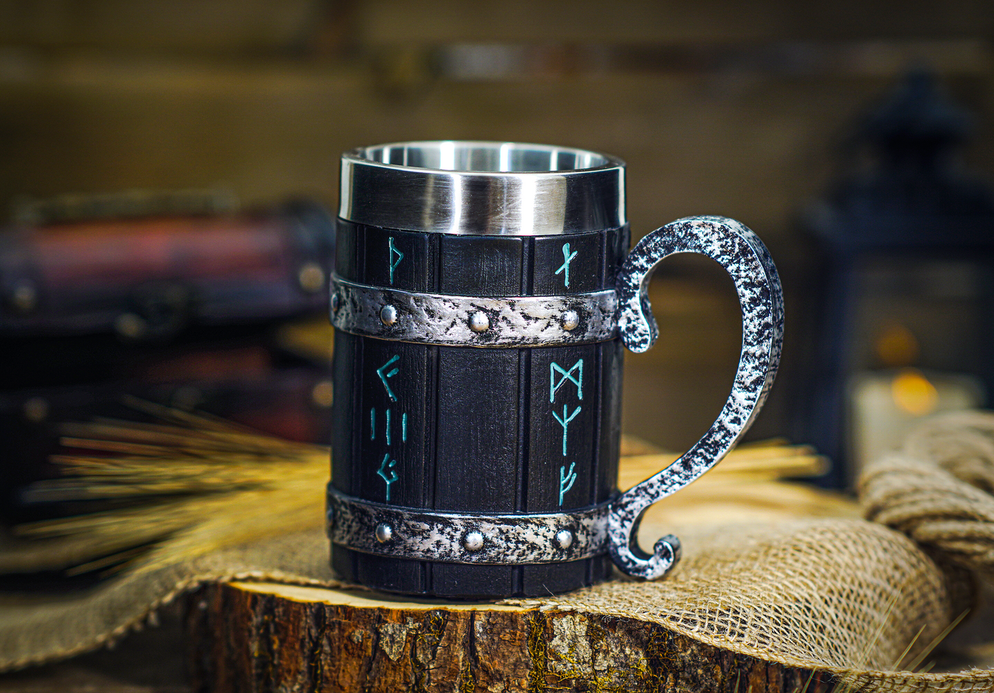 Viking Celtic Drinking Mug Beer 22 Oz Tankard