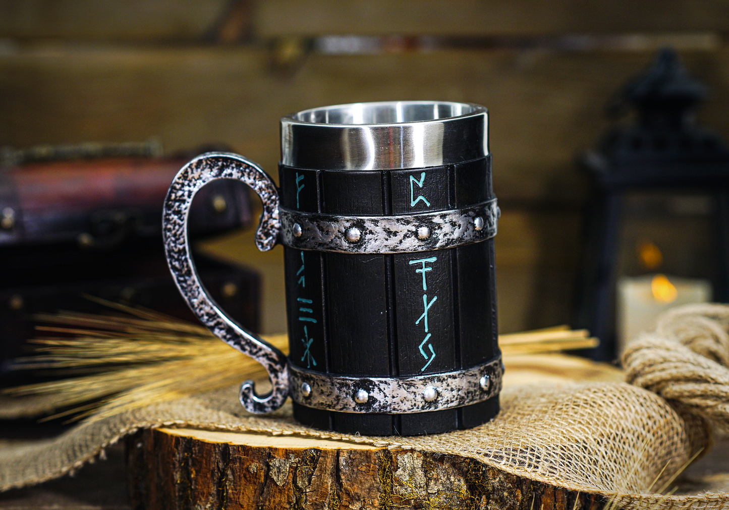 Viking Celtic Drinking Mug Beer 22 Oz Tankard