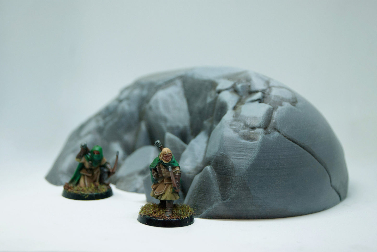 Ancient Heads Set D&D terrain 28-32mm | Dungeons and Dragons | DnD | Pathfinder | Starfinder | Tabletop RPG | Wargaming |