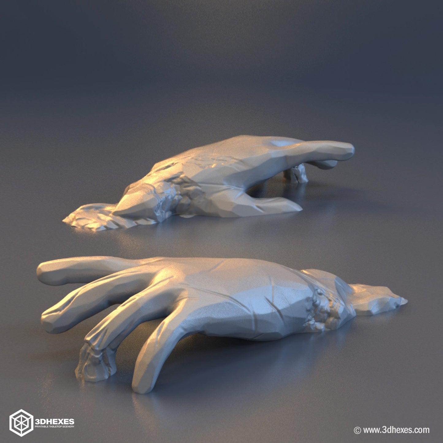 Ancient Hands Set D&D terrain 28-32mm | Dungeons and Dragons | DnD | Pathfinder | Starfinder | Tabletop RPG | Wargaming |