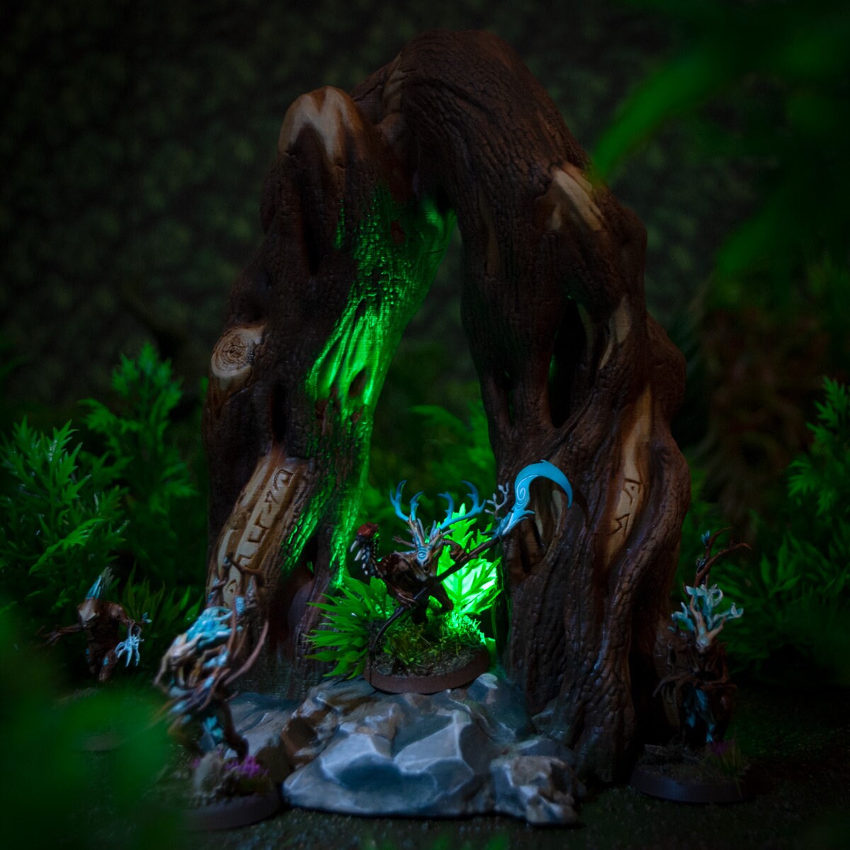 Arboreal Gate D&D terrain 28-32mm | Dungeons and Dragons | DnD | Pathfinder | Starfinder | Tabletop RPG | Wargaming |