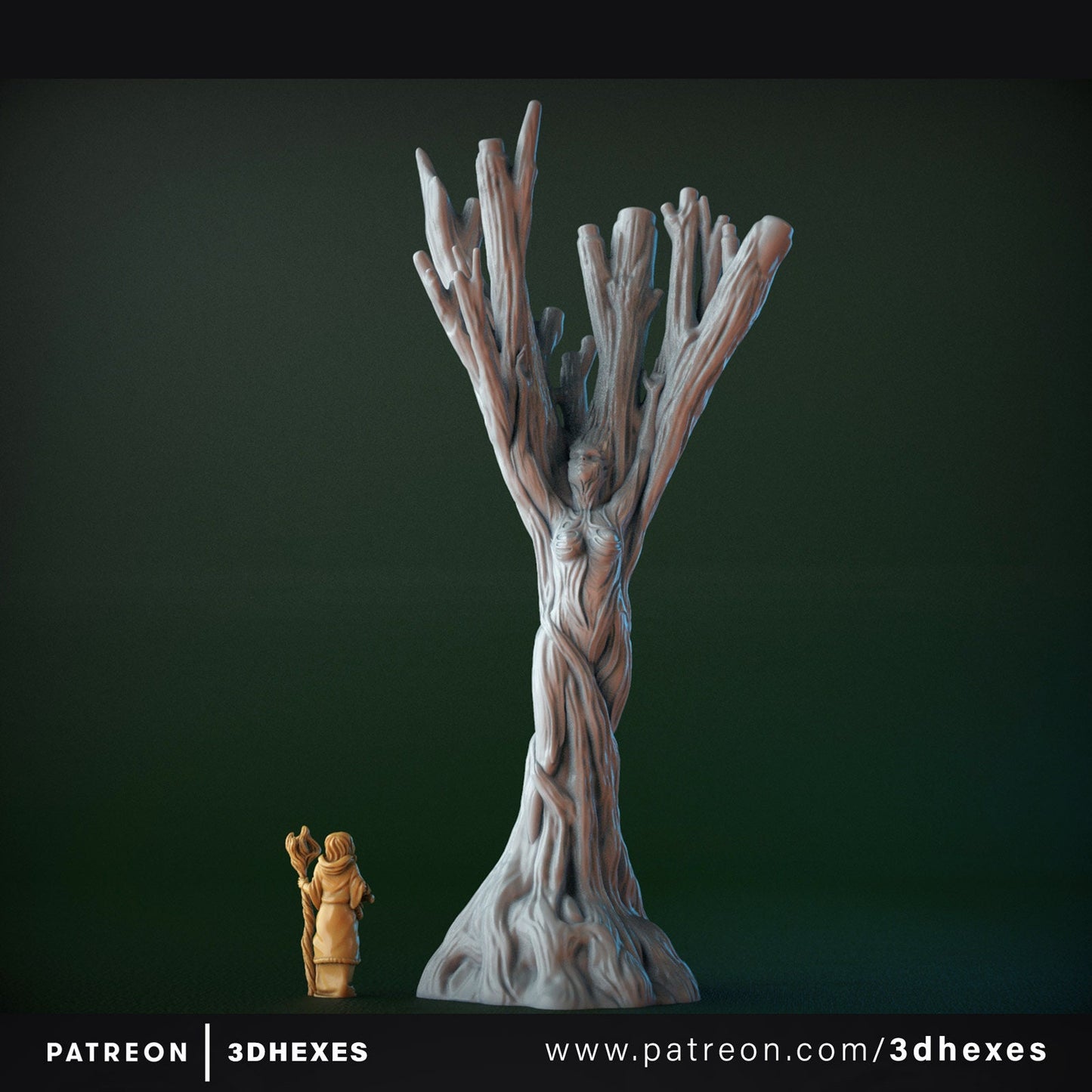 Mother Tree D&D scatter terrain 28-32mm | Dungeons and Dragons | DnD | Pathfinder | Starfinder | Tabletop RPG | Wargaming |