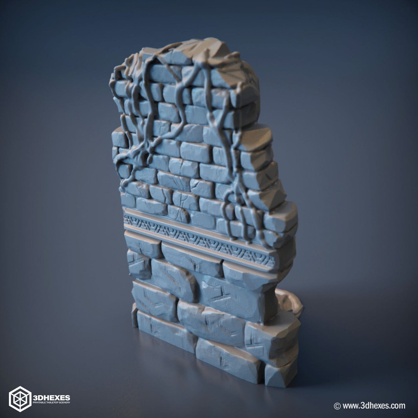 The Vined Throne D&D terrain 28mm | 32mm miniature | Dungeons and Dragons | DnD | Pathfinder | Starfinder | Tabletop RPG | Wargaming |