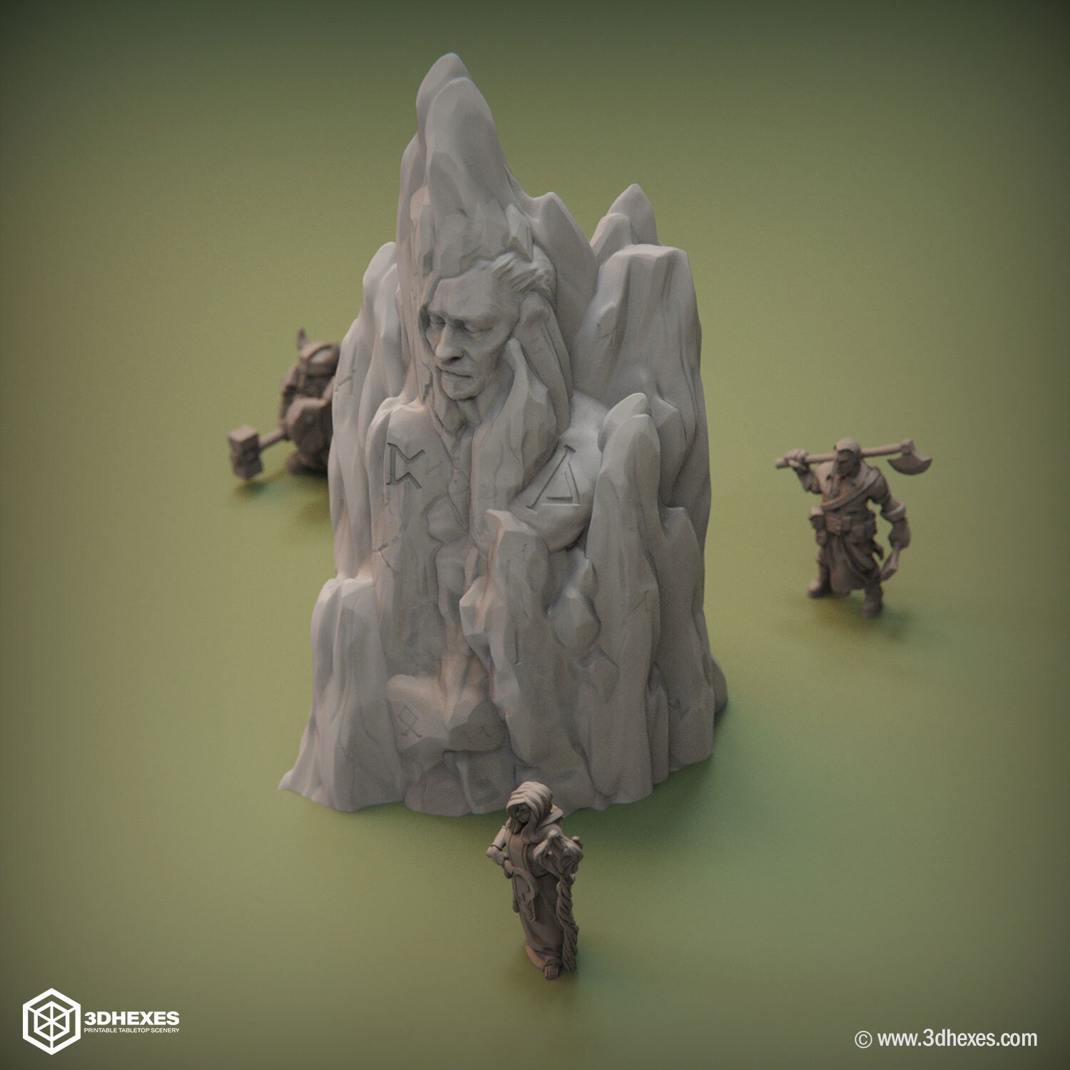 Stone Prison D&D terrain 28mm | 32mm | Dungeons and Dragons | DnD | Pathfinder | Starfinder | Tabletop RPG | Wargaming |
