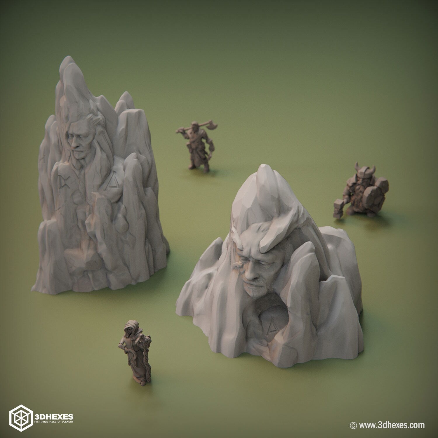 Stone Prison D&D terrain 28mm | 32mm | Dungeons and Dragons | DnD | Pathfinder | Starfinder | Tabletop RPG | Wargaming |
