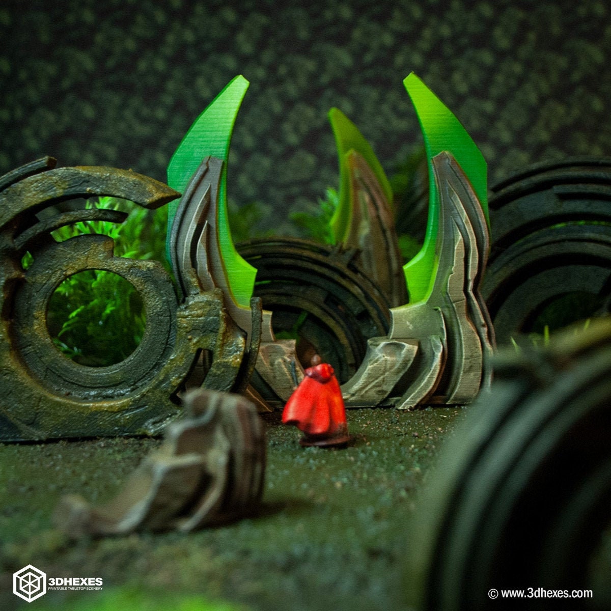 8pcs Arcane Structures Set D&D terrain 28mm | 32mm | Dungeons and Dragons | DnD | Pathfinder | Starfinder | Tabletop RPG | Wargaming |