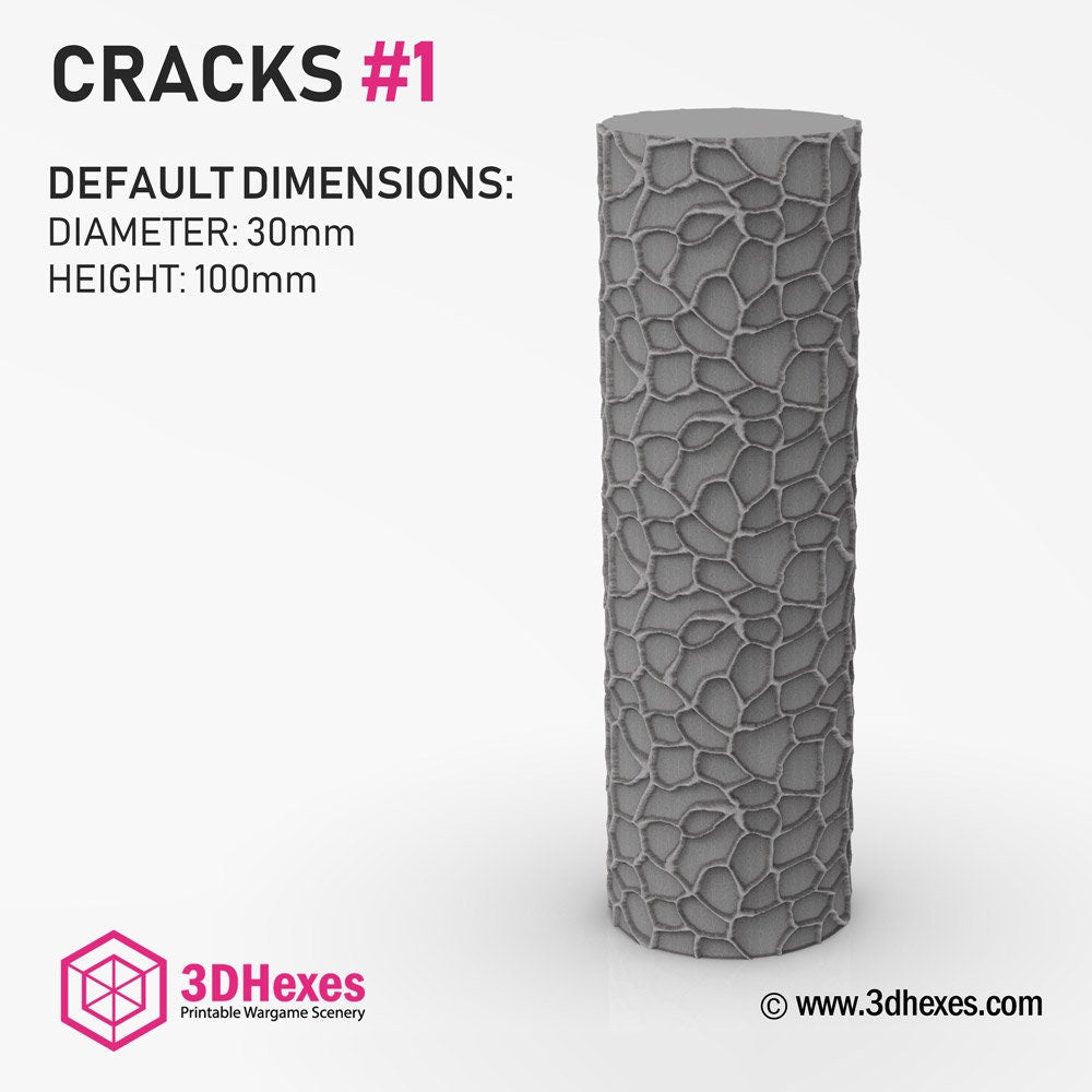 Rolling Pin Texture Rollers D&D Terrain | 28mm | 32mm | Dungeons and Dragons | DnD | Polymer Clay Pattern | Tabletop RPG