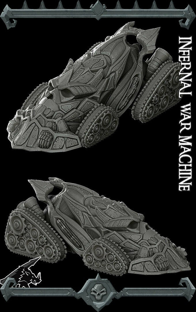 Infernal War Machine D&D 28mm | 32mm miniature