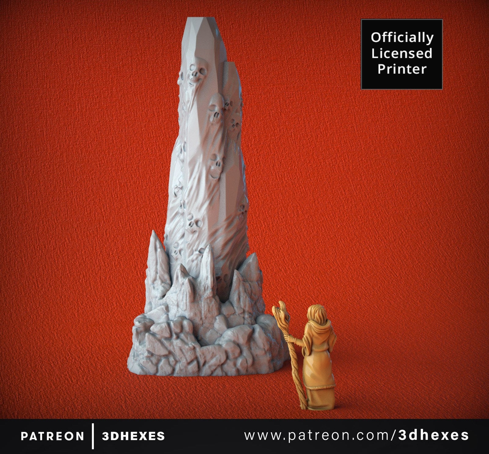 The Wailing Crystal D&D terrain 28mm | 32mm | Dungeons and Dragons | DnD | Pathfinder | Starfinder | Tabletop RPG | Wargaming |