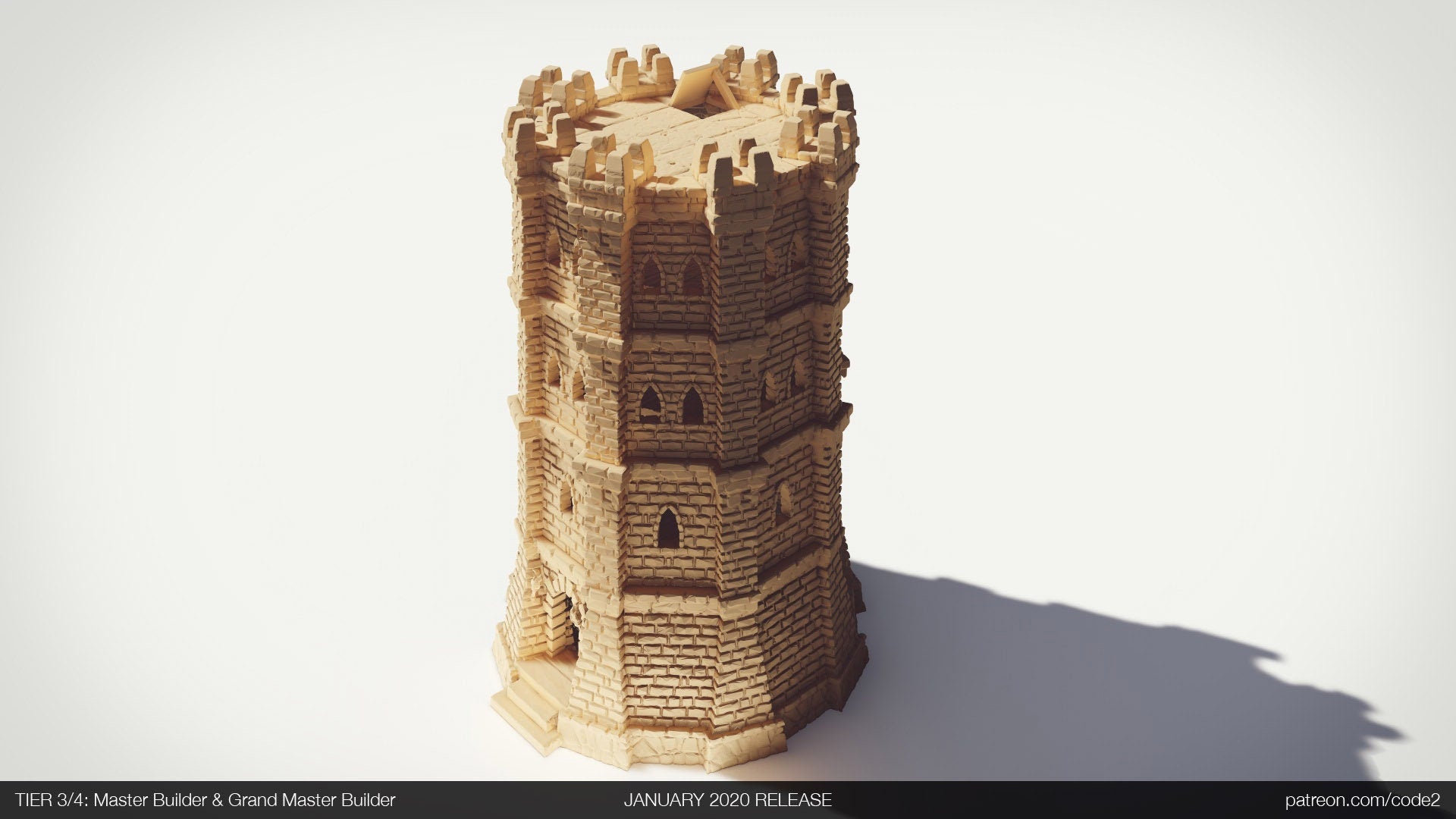 Ulvheim Tower 4 Terrain D&D 28mm | 32mm | Dungeons and Dragons | DnD | Pathfinder | Starfinder | Tabletop RPG | Wargaming |
