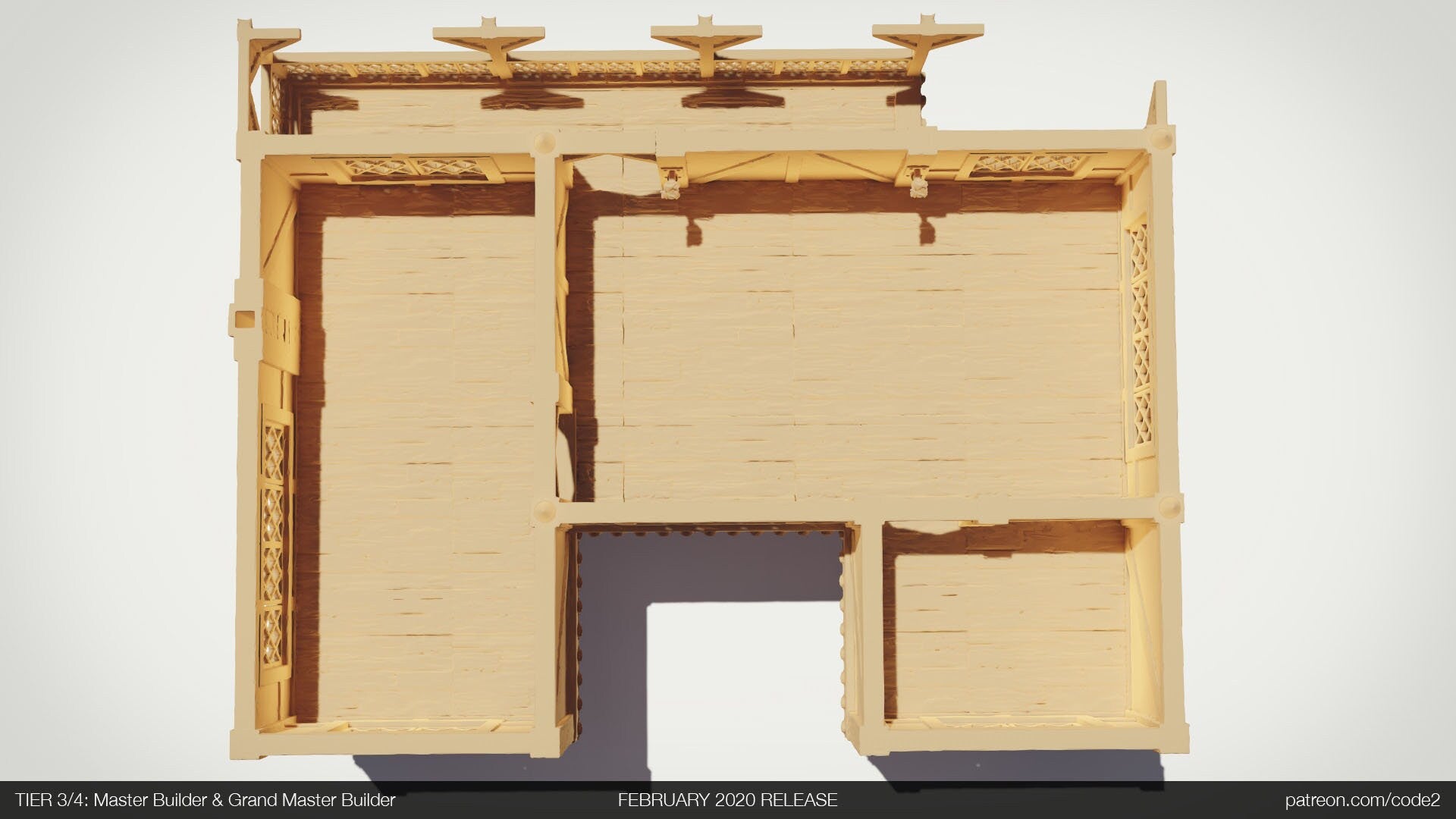 Ulvheim Merchant Large House Terrain D&D 28mm | 32mm | Dungeons and Dragons | DnD | Pathfinder | Starfinder | Tabletop RPG | Wargaming |