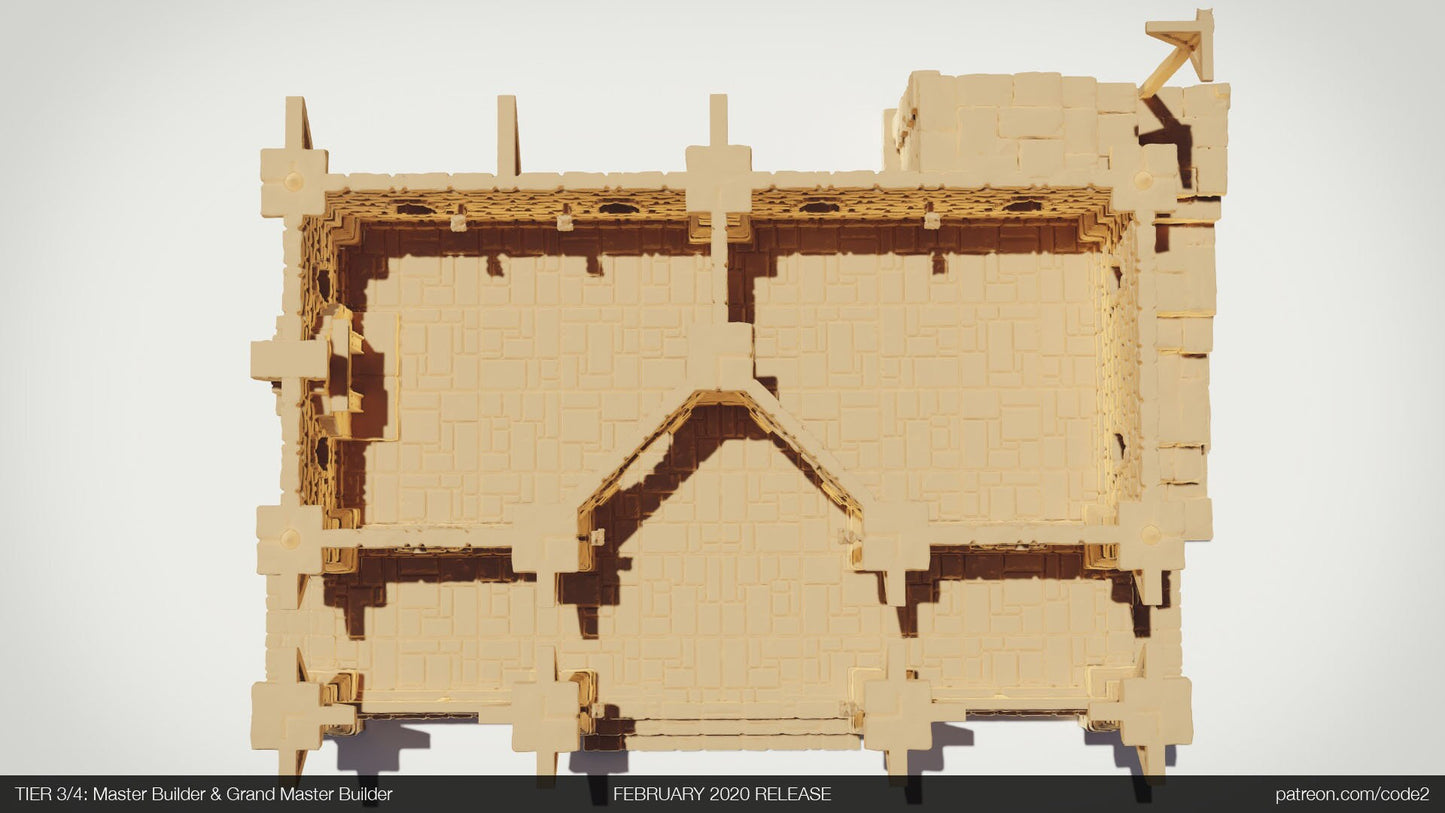 Ulvheim Merchant Large House Terrain D&D 28mm | 32mm | Dungeons and Dragons | DnD | Pathfinder | Starfinder | Tabletop RPG | Wargaming |