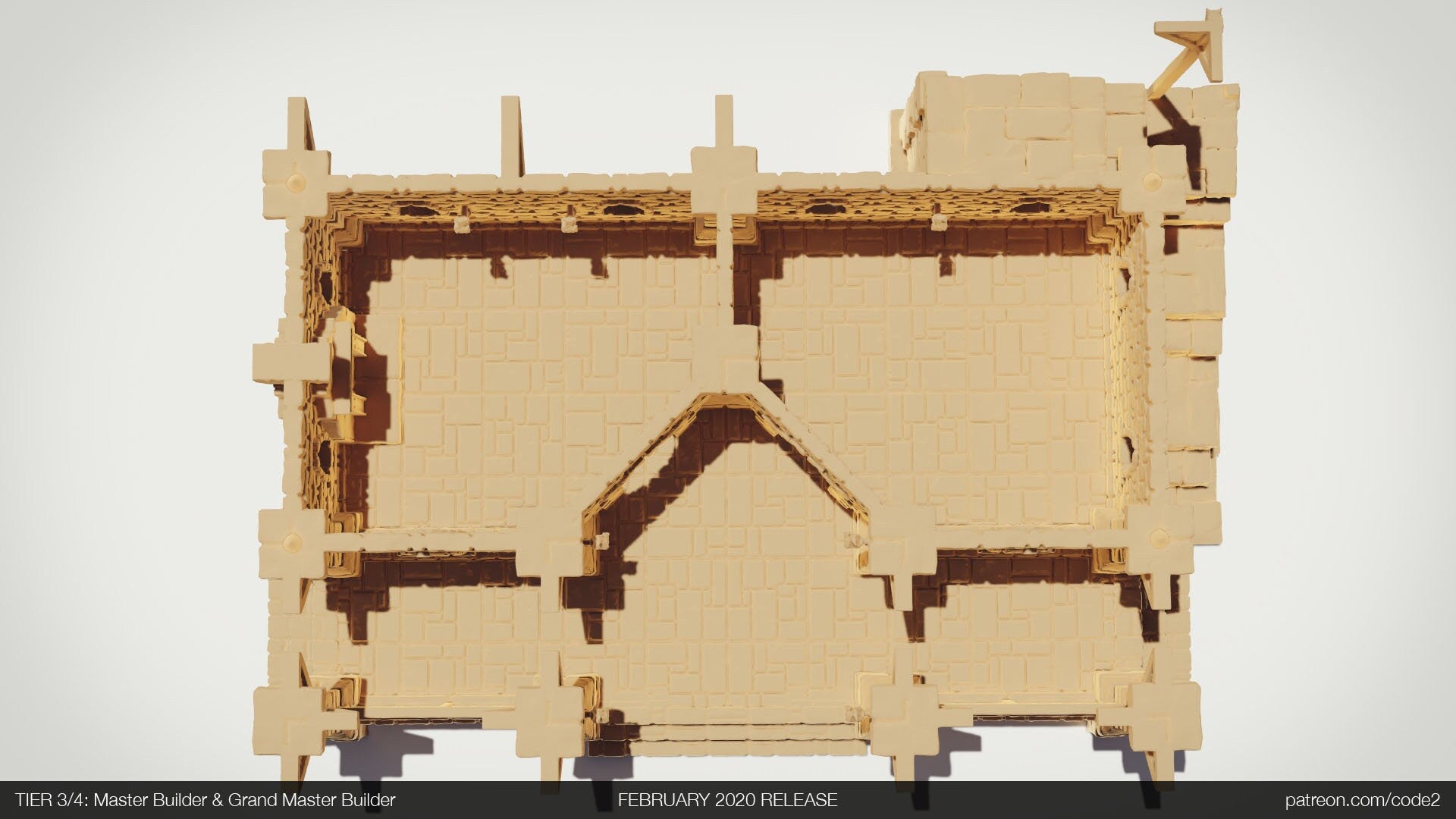 Ulvheim Merchant Large House Terrain D&D 28mm | 32mm | Dungeons and Dragons | DnD | Pathfinder | Starfinder | Tabletop RPG | Wargaming |
