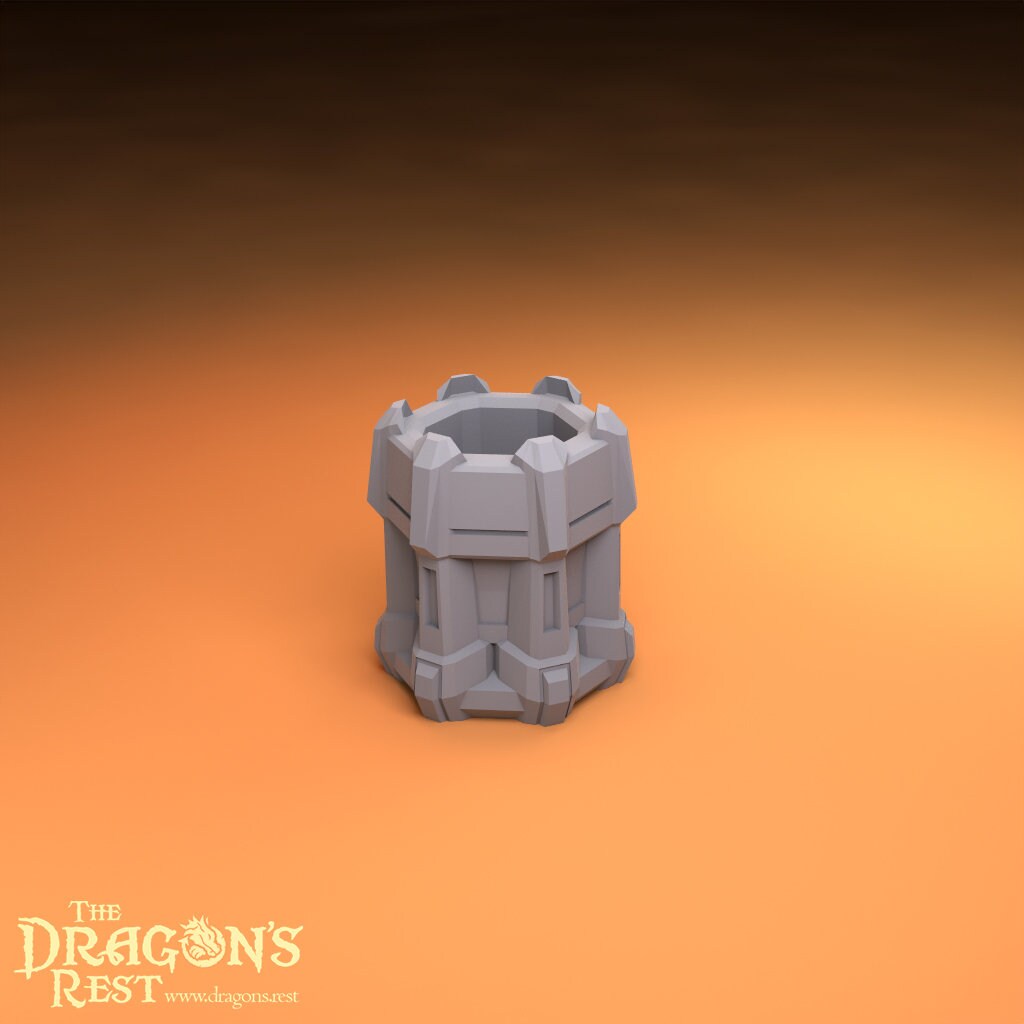 Armored Barrels Set Sci-Fi Scatter Terrain Set 28mm | Dungeons and Dragons | DnD | Starfinder | Battletech | SW Legion | Wargaming