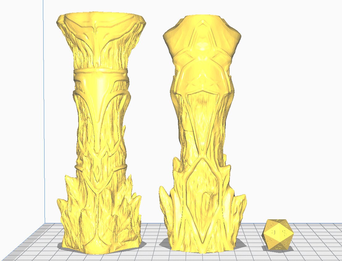 Ice Palace Set Terrain D&D 28-32mm miniature | Dungeons and Dragons | DnD | Pathfinder | Starfinder | Tabletop RPG | Wargaming |