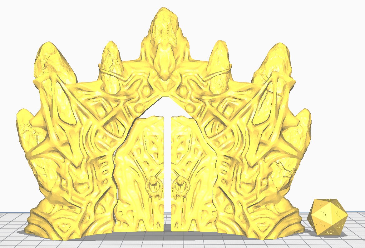 Ice Palace Set Terrain D&D 28-32mm miniature | Dungeons and Dragons | DnD | Pathfinder | Starfinder | Tabletop RPG | Wargaming |