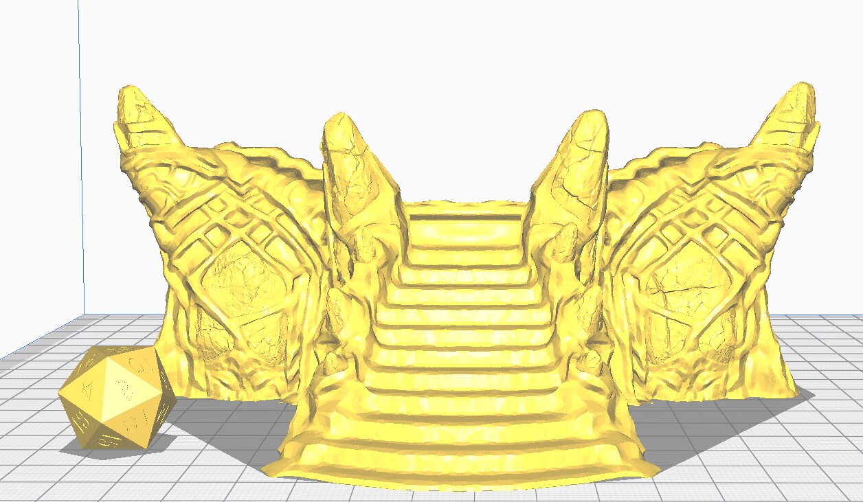 Ice Palace Set Terrain D&D 28-32mm miniature | Dungeons and Dragons | DnD | Pathfinder | Starfinder | Tabletop RPG | Wargaming |