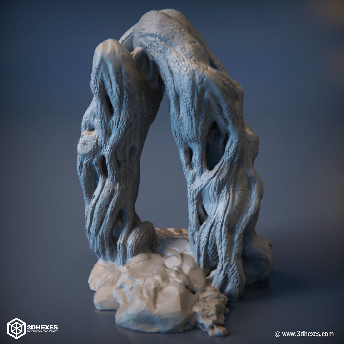 Arboreal Gate D&D terrain 28-32mm | Dungeons and Dragons | DnD | Pathfinder | Starfinder | Tabletop RPG | Wargaming |