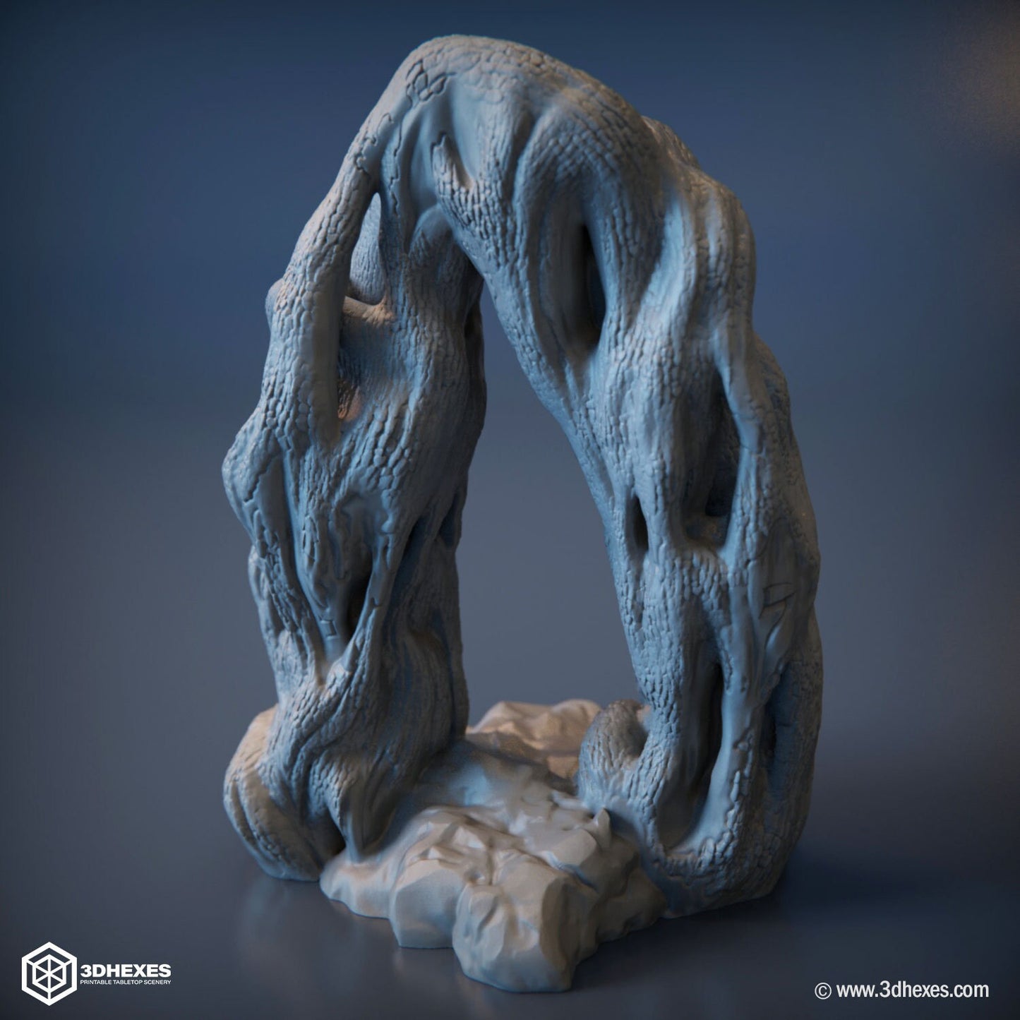 Arboreal Gate D&D terrain 28-32mm | Dungeons and Dragons | DnD | Pathfinder | Starfinder | Tabletop RPG | Wargaming |