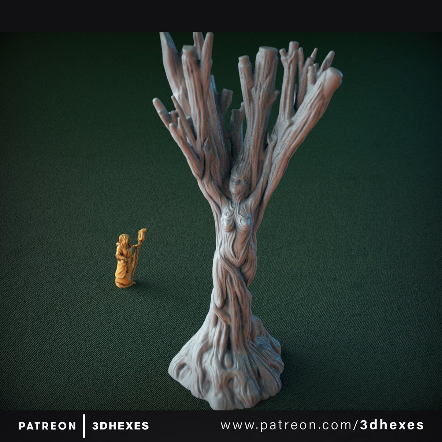 Mother Tree D&D scatter terrain 28-32mm | Dungeons and Dragons | DnD | Pathfinder | Starfinder | Tabletop RPG | Wargaming |