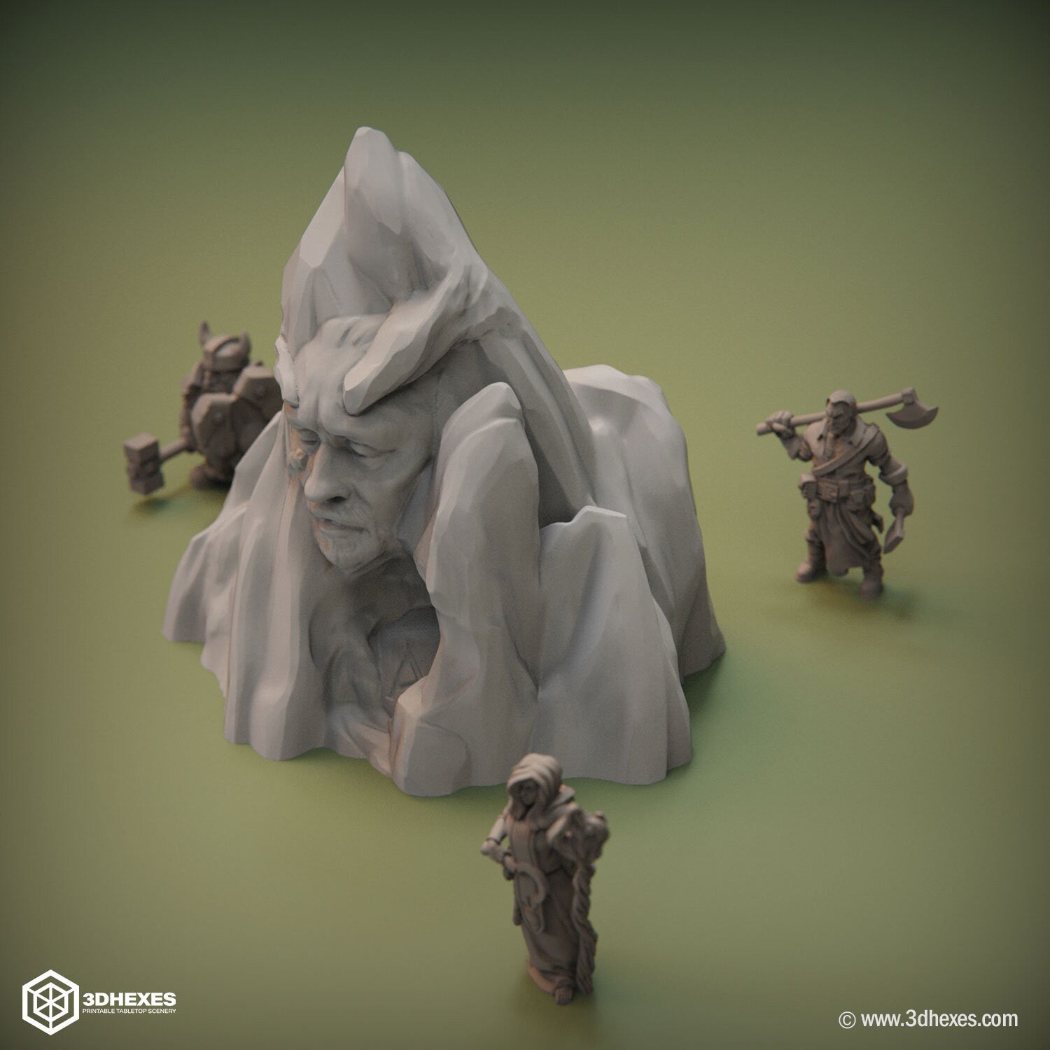 Stone Prison D&D terrain 28mm | 32mm | Dungeons and Dragons | DnD | Pathfinder | Starfinder | Tabletop RPG | Wargaming |