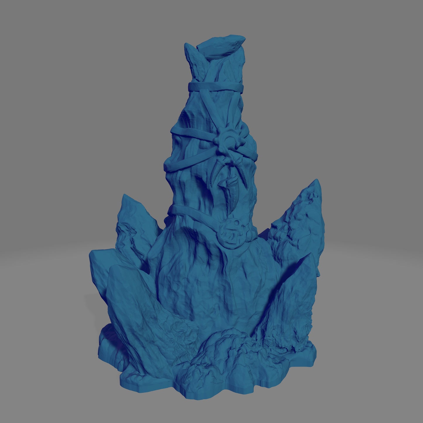 Ice Totems D&D 28mm | 32mm Terrain | Dungeons and Dragons | DnD | Pathfinder | Starfinder | Tabletop RPG | Wargaming |