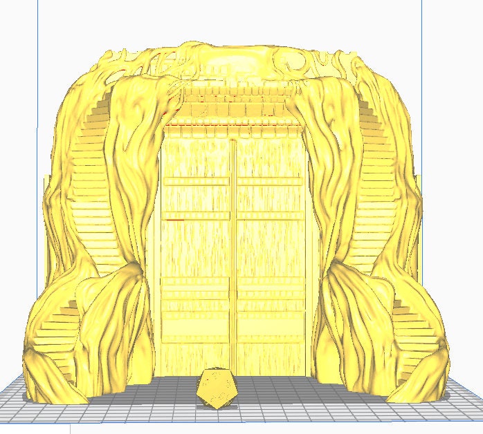 Gate of the Evergreen City D&D terrain 28mm | 32mm | Dungeons and Dragons | DnD | Pathfinder | Starfinder | Tabletop RPG | Wargaming |