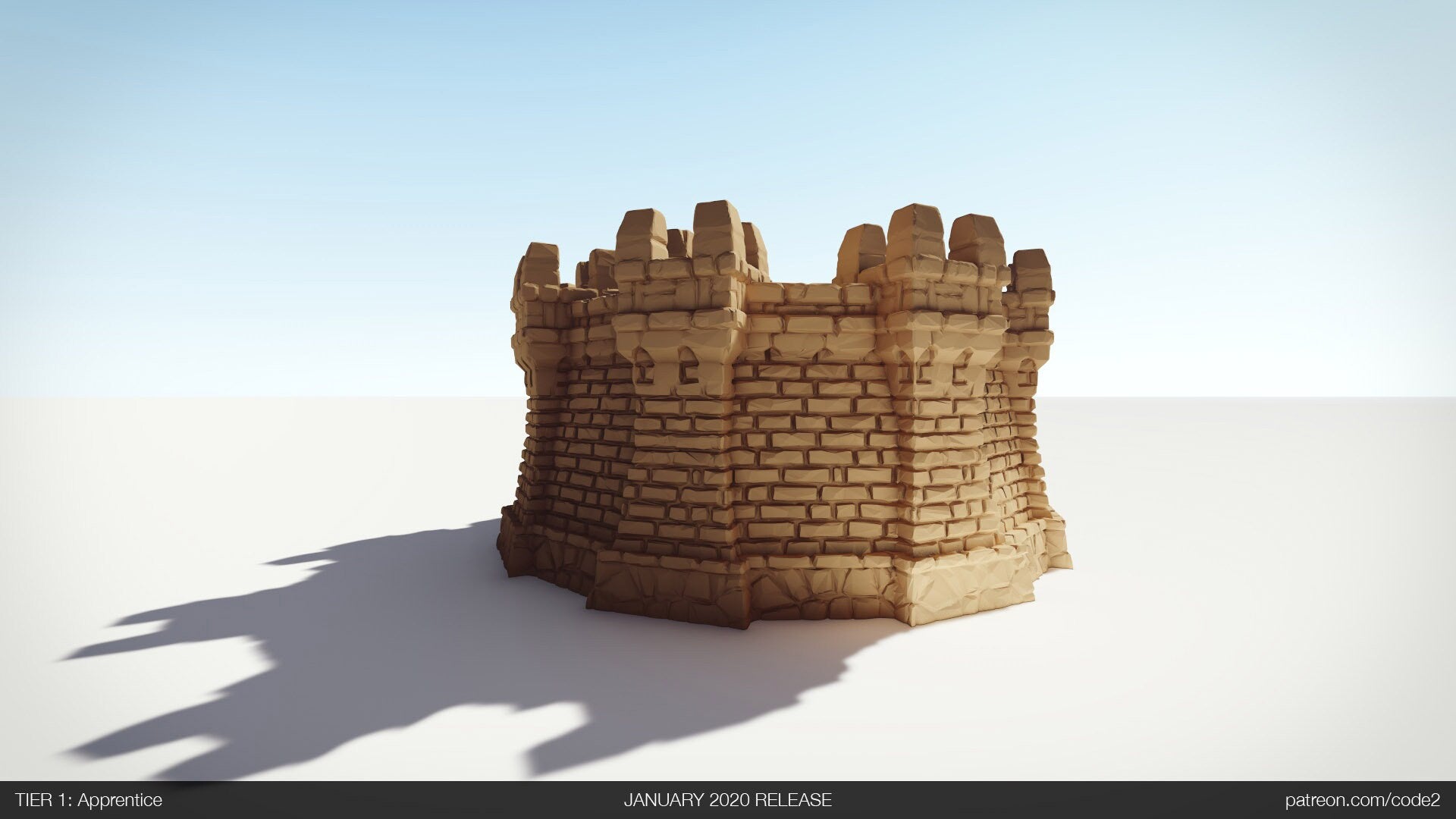 Ulvheim Tower 1 Terrain D&D 28mm | 32mm | Dungeons and Dragons | DnD | Pathfinder | Starfinder | Tabletop RPG | Wargaming |