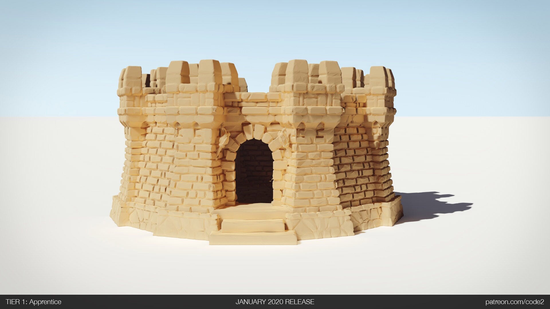 Ulvheim Tower 1 Terrain D&D 28mm | 32mm | Dungeons and Dragons | DnD | Pathfinder | Starfinder | Tabletop RPG | Wargaming |