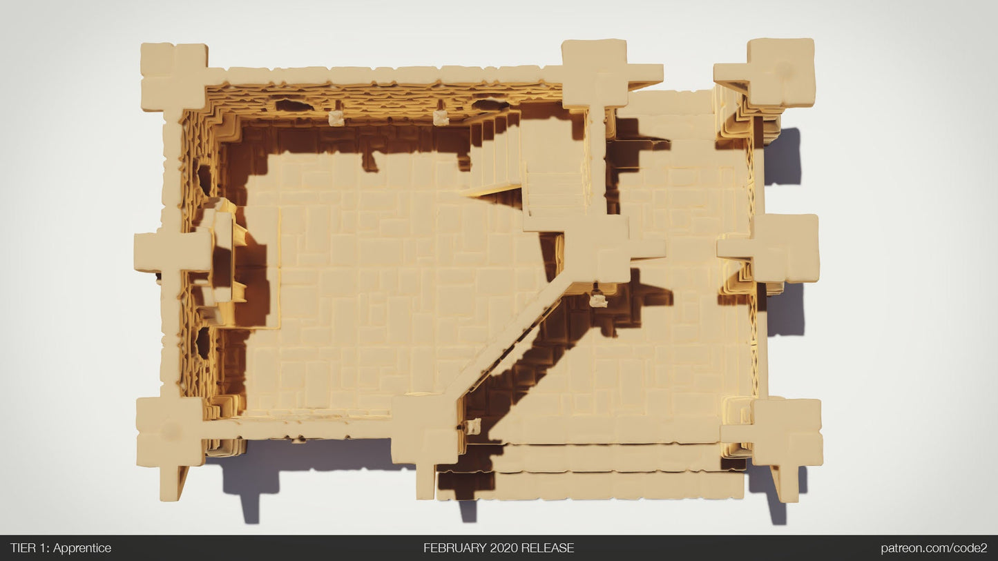 Ulvheim Merchant Small House Terrain D&D 28mm | 32mm | Dungeons and Dragons | DnD | Pathfinder | Starfinder | Tabletop RPG | Wargaming |