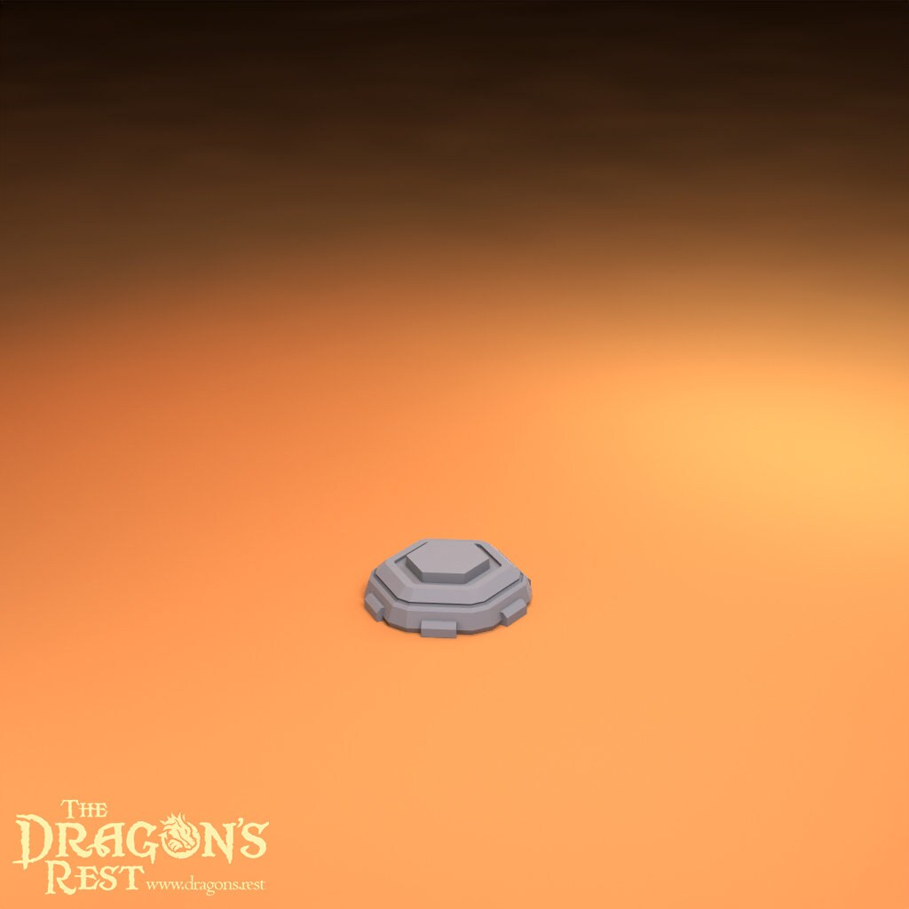 Armored Barrels Set Sci-Fi Scatter Terrain Set 28mm | Dungeons and Dragons | DnD | Starfinder | Battletech | SW Legion | Wargaming