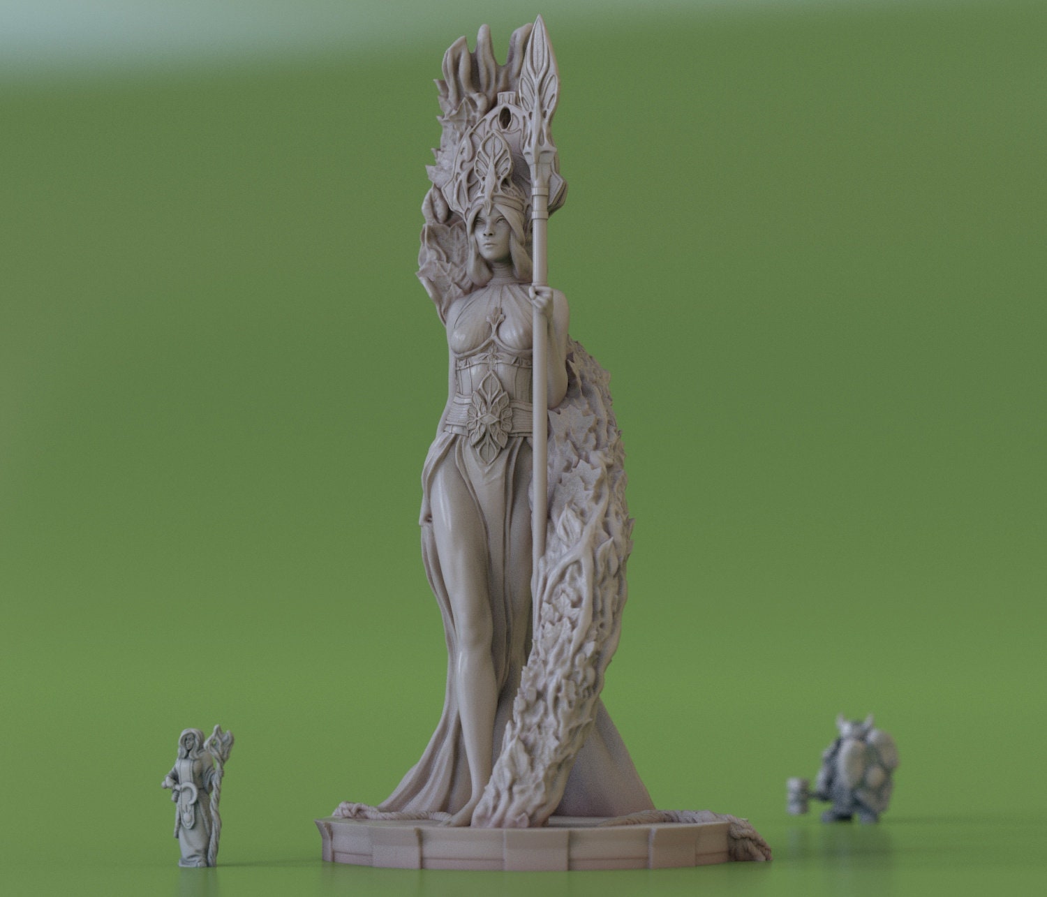 Goddess of Life D&D 28mm 32mm Scatter Terrain | Dungeons and Dragons | DnD | Pathfinder | Starfinder | Tabletop RPG | Wargaming |