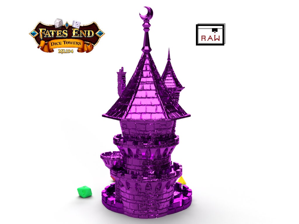 Wizard Class Dice Tower D&D Fates End | Dungeons and Dragons | DnD | Pathfinder | Starfinder | Tabletop RPG | Wargaming |