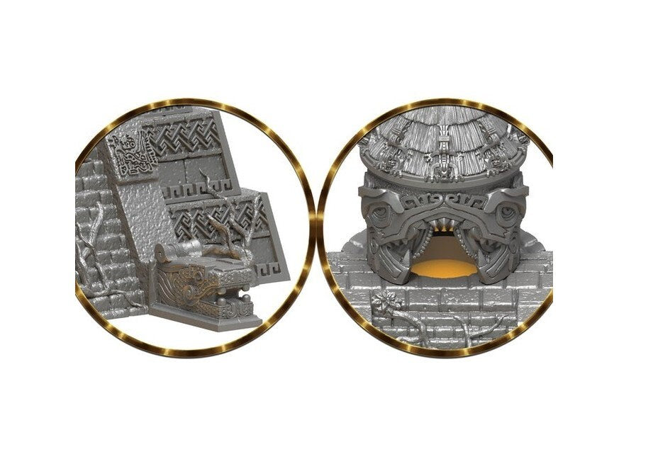 Quetzalcoatl Temple D&D 28mm 32mm Terrain | Dungeons and Dragons | DnD | Pathfinder | Starfinder | Tabletop RPG | Wargaming |