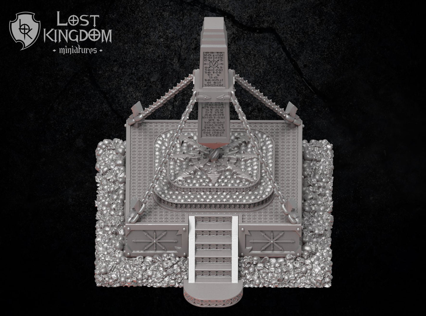 Chaos Dwarven Obelisk D&D 28mm | 32mm Terrain | Dungeons and Dragons | DnD | Pathfinder | Starfinder | Tabletop RPG | Wargaming |