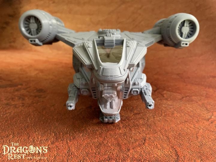 Dragon Crest Standard Sci Fi Spaceship 28mm | Dungeons and Dragons | DnD | Starfinder | SW Legion | Wargaming