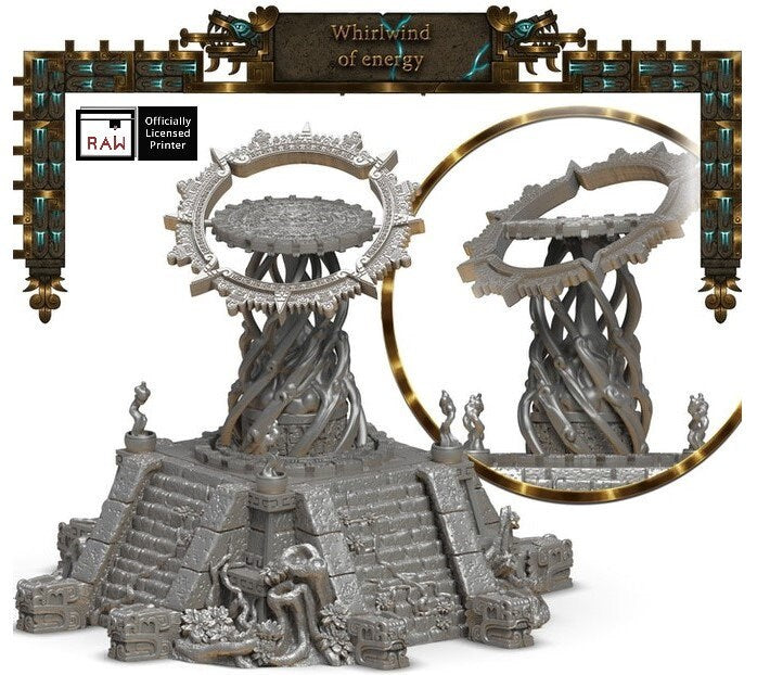 Whirlwind of Energy D&D 28mm | 32mm Terrain | Dungeons and Dragons | DnD | Pathfinder | Starfinder | Tabletop RPG | Wargaming |