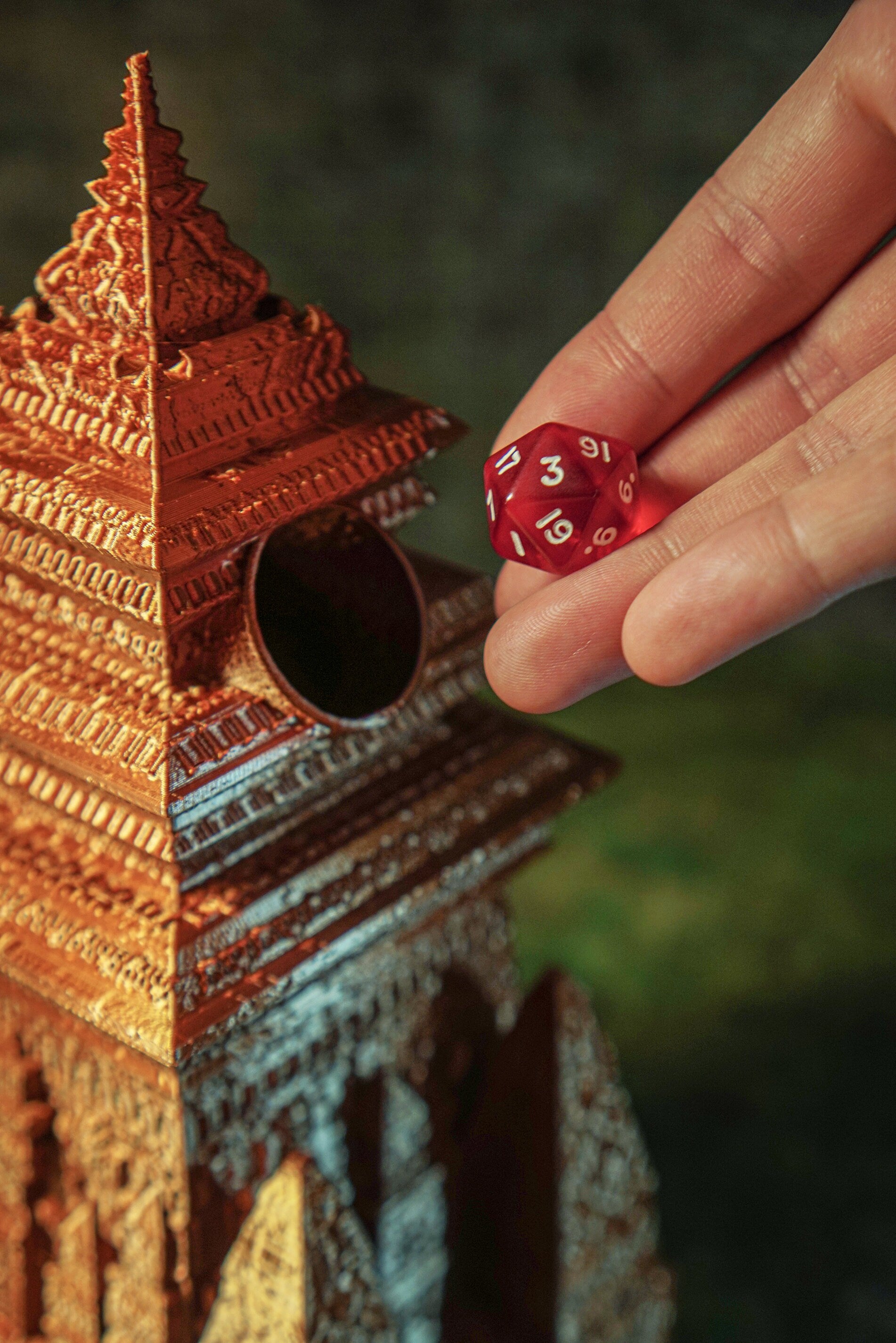 Monk Dice Tower Fates End | Dungeons and Dragons | DnD | Pathfinder | Starfinder | Tabletop RPG | Wargaming |