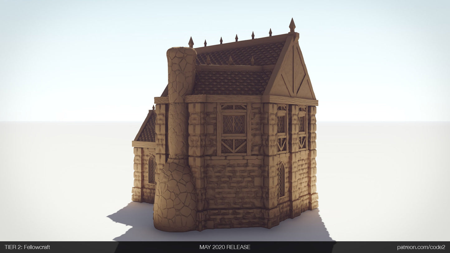 Alchemist Workshop D&D Terrain 28mm | 32mm | Dungeons and Dragons | DnD | Pathfinder | Starfinder | Tabletop RPG | Wargaming |