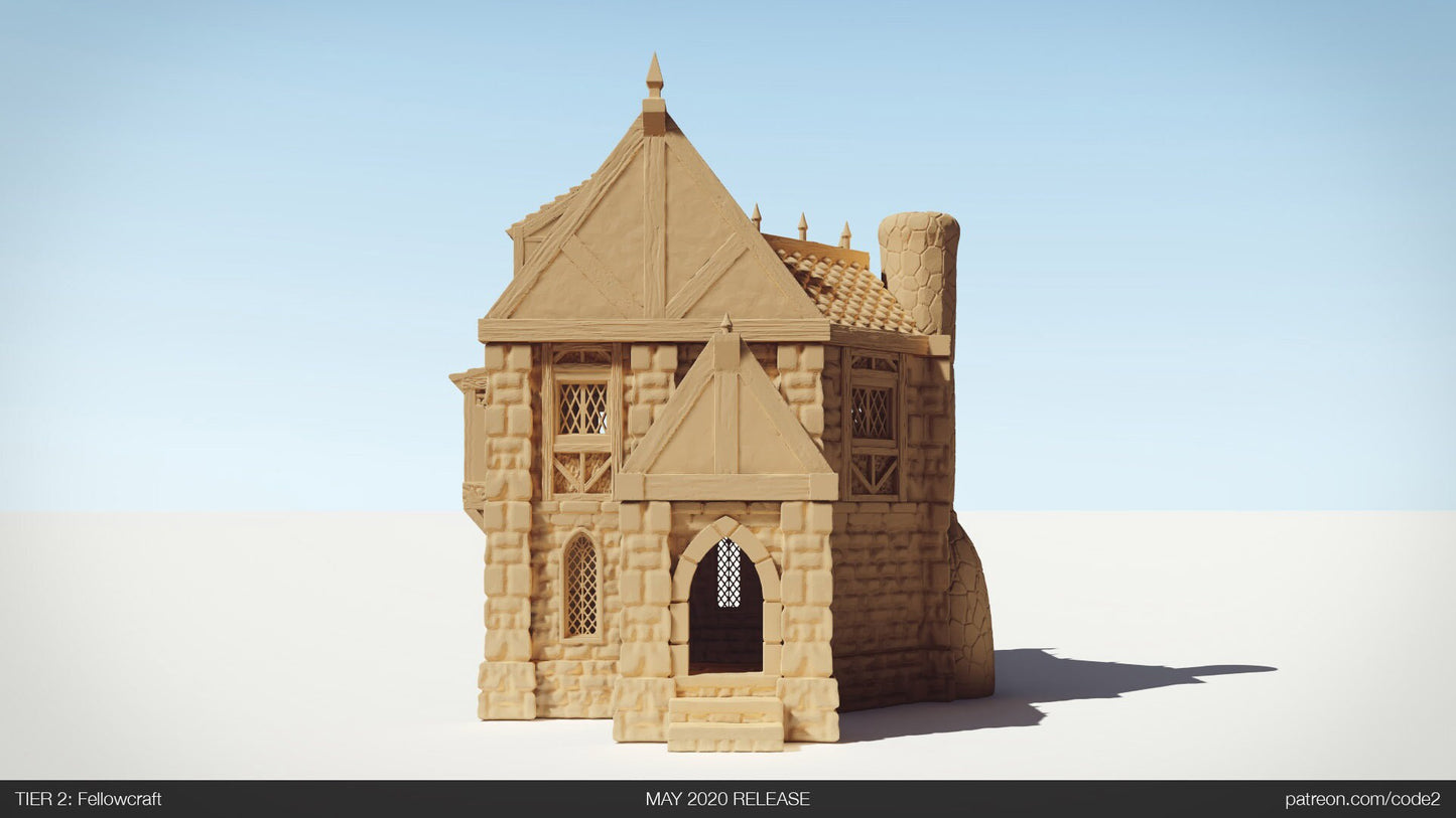 Alchemist Workshop D&D Terrain 28mm | 32mm | Dungeons and Dragons | DnD | Pathfinder | Starfinder | Tabletop RPG | Wargaming |