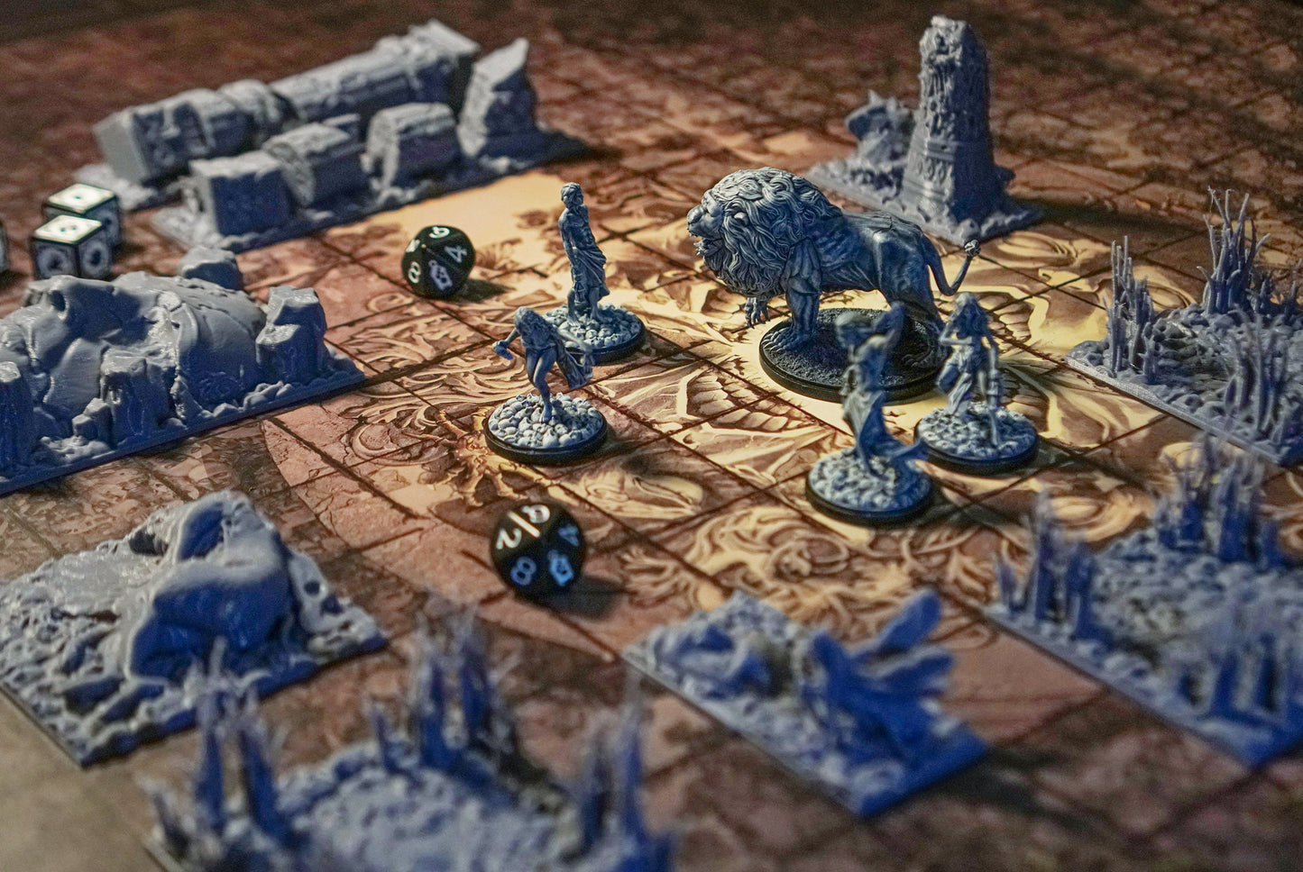 29pcs Kingdom Death: Monster Terrain Set, KDM, KDM Accessories, Deluxe Upgrade, Boardgame, Tabletop RPG, Roleplaying Games