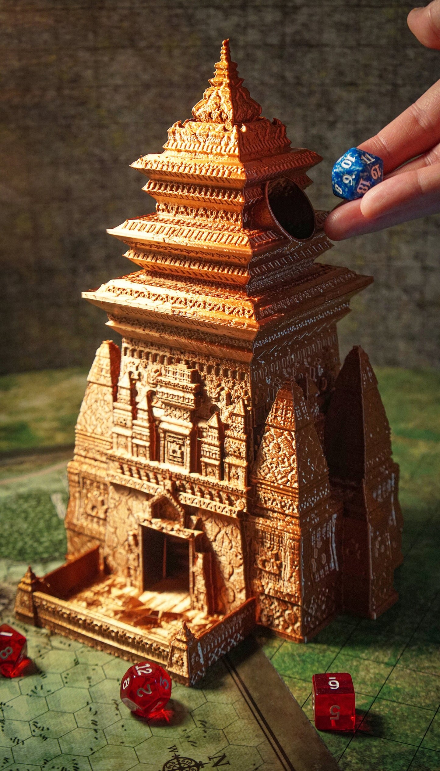 Monk Dice Tower Fates End | Dungeons and Dragons | DnD | Pathfinder | Starfinder | Tabletop RPG | Wargaming |