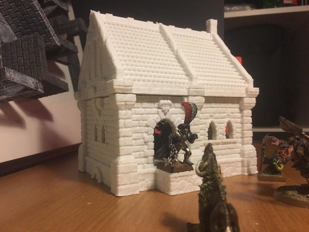 Ulvheim Cottage D&D Terrain 28mm | 32mm | Dungeons and Dragons | DnD | Pathfinder | Starfinder | Tabletop RPG | Wargaming |