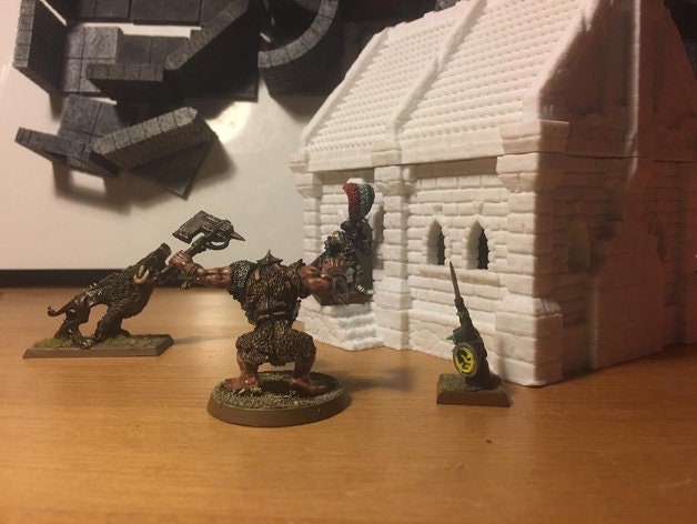 Ulvheim Cottage D&D Terrain 28mm | 32mm | Dungeons and Dragons | DnD | Pathfinder | Starfinder | Tabletop RPG | Wargaming |