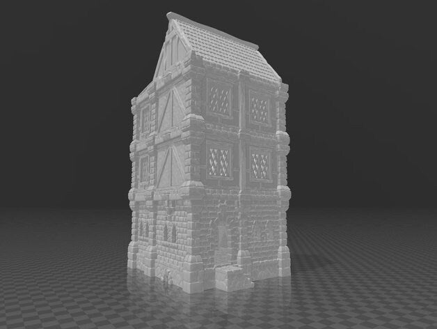 Ulvheim Houses D&D Terrain 28mm | 32mm | Dungeons and Dragons | DnD | Pathfinder | Starfinder | Tabletop RPG | Wargaming |