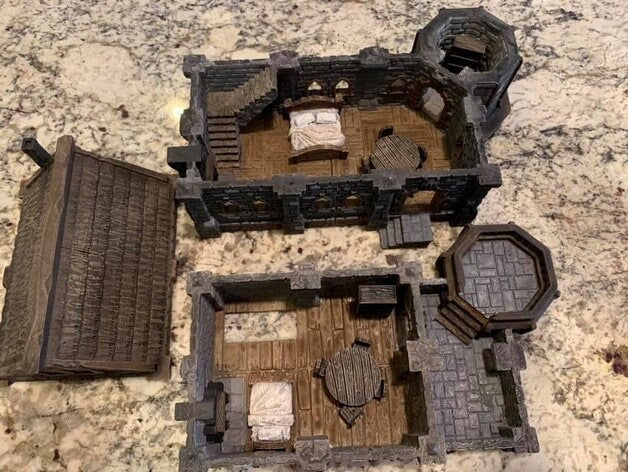 Noble House D&D Terrain 28mm | 32mm | Dungeons and Dragons | DnD | Pathfinder | Starfinder | Tabletop RPG | Wargaming |