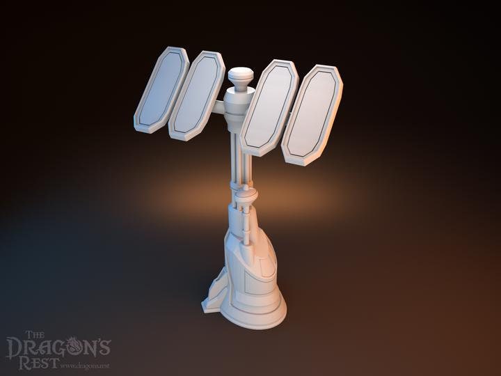 Comms Tower | Array Sci-Fi Scatter Terrain 28mm | 32mm | Dungeons and Dragons | DnD | Starfinder | Battletech | SW Legion | Wargaming