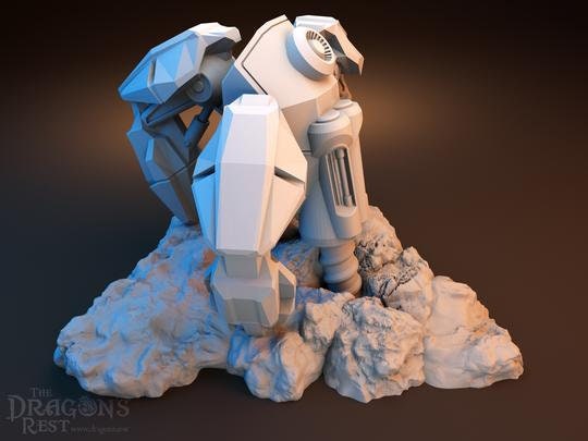 Mineral Extractor Sci-Fi Scatter Terrain 28mm | 32mm | Dungeons and Dragons | DnD | Starfinder | Battletech | SW Legion | Wargaming