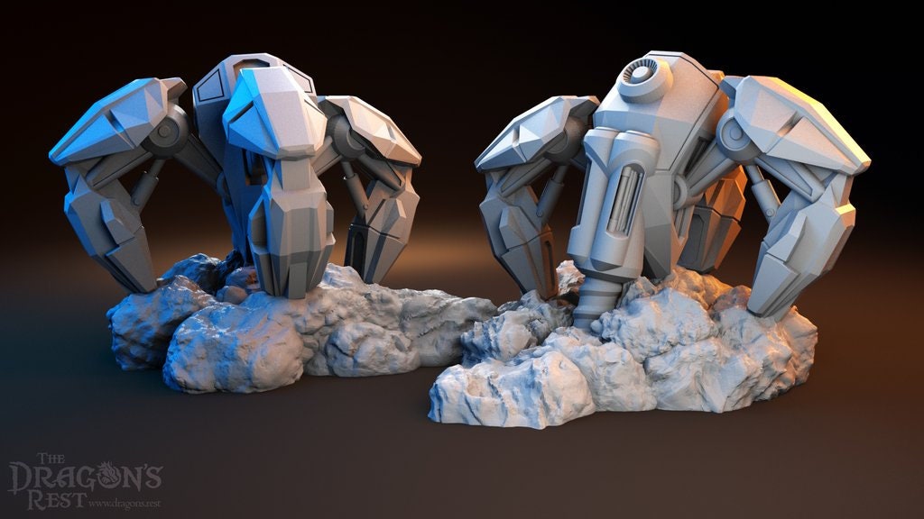 Mineral Extractor Sci-Fi Scatter Terrain 28mm | 32mm | Dungeons and Dragons | DnD | Starfinder | Battletech | SW Legion | Wargaming