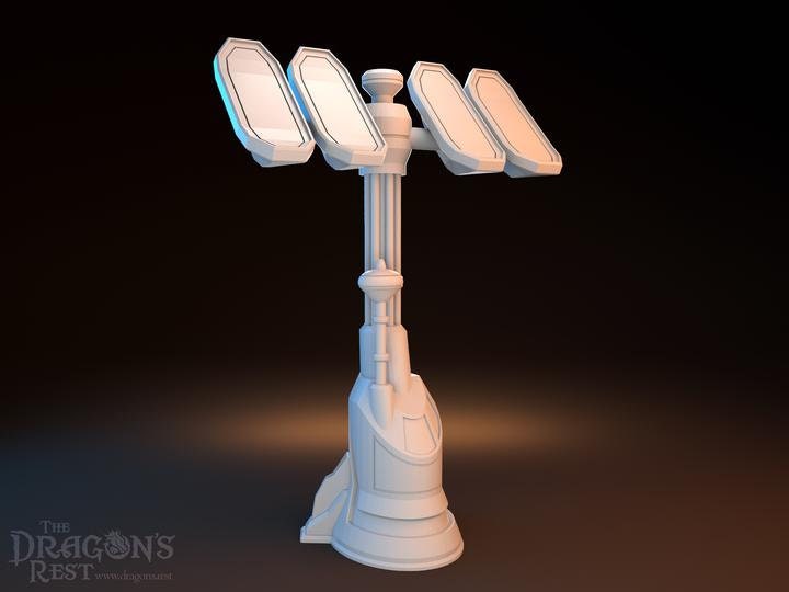 Comms Tower | Array Sci-Fi Scatter Terrain 28mm | 32mm | Dungeons and Dragons | DnD | Starfinder | Battletech | SW Legion | Wargaming